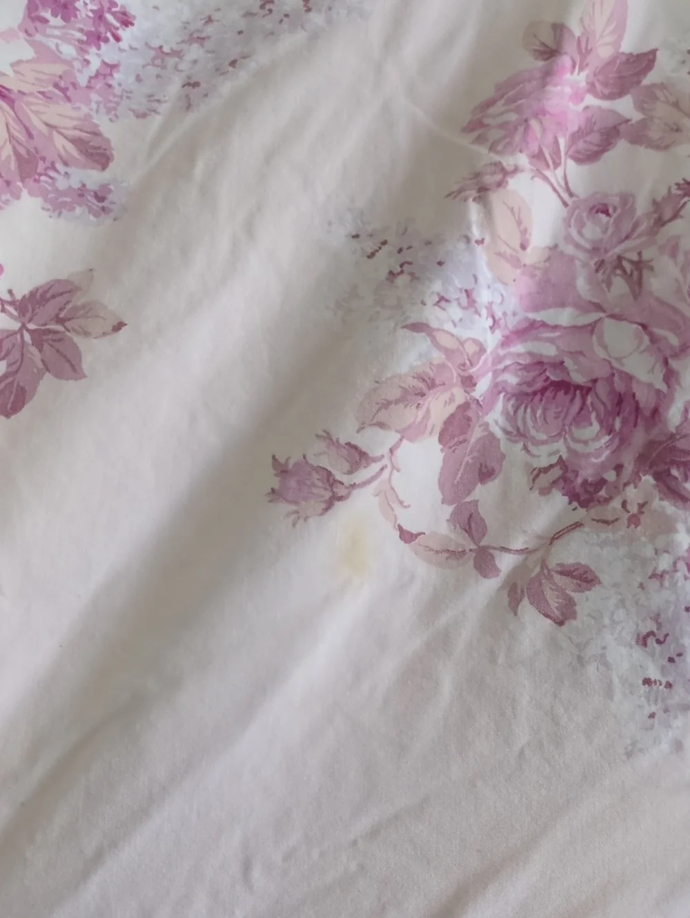 Simply Shabby Chic Queen Comforter Pink Floral Cottagecore Cotton Damaged Craft